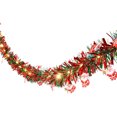 thumbnail image 2 of Qjidjing Christmas Hanging LED Garlands, 6.56Ft Glowing Ribbon for Christmas Home Window, Holiday Party Decor, 2 of 6