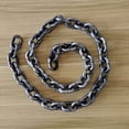 thumbnail image 3 of Halloween Chains Props, Removable Large Chain Links for Party Decor, Chain Accessories, Haunted House Scary Decorations, Cosplay Theme Supplies 6FT, 3 of 3