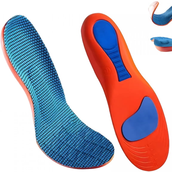 TELOLY Comfortable Insoles for Bunions,Original Comfort Insoles for Bunions,Comfort Men'S Women'S Insoles (Orange,39-40)