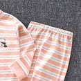 thumbnail image 4 of KPOPLK Newborn Boys Pajamas 2 Piece Pj Set 3M-16T Teen Snug Fit Long Sleeve Top and Pants Cozy Sleepwear Hot Pink Size 5-6 Years, 4 of 5