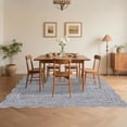 thumbnail image 3 of FairOnly Grey 8'x10'Modern Ripple Weave Texture Machine Washable Area Rug for Living Room Ultra Thin Low Pile Non Slip Rug for Living Room Bedroom Kitchen,Brown, 3 of 7