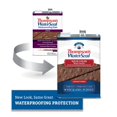 thumbnail image 3 of Thompson’s WaterSeal Solid Color Waterproofing Wood Stain and Sealer, Chestnut Brown, 1 Gallon, 3 of 4
