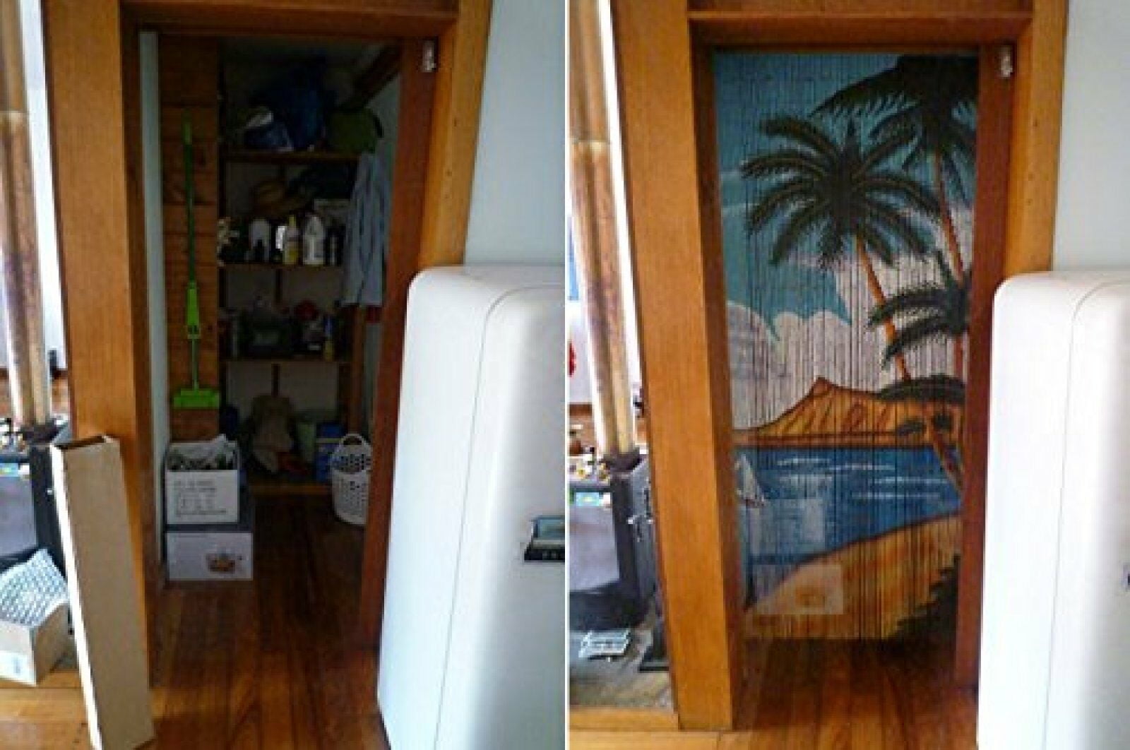 Beaded Doorway Curtains Bead Strands For Living Room Bedroom Door Kitchen Handmade Japanese 125 String Vintage Divider Tropical Beach Nature