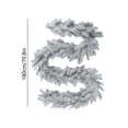 thumbnail image 3 of Christmas Garland 6ft -Faux Garland Holiday Decor for Mantel Staircase Fireplace Front Door, 3 of 6
