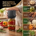 thumbnail image 5 of Mason Jar Vacuum Sealer Kit - Electric Cordless One Touch Sealing for Canning Jars, 5 of 7