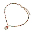 thumbnail image 3 of Beautiful Women's Christmas Necklace Adornment with Colorful Beads and Bohemian Styles Pendant for Fahsion Enthusiasts, 3 of 8