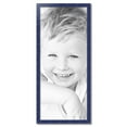 thumbnail image 2 of ArtToFrames 19" x 45" Navy Blue Picture Frame, 19x45 inch Blue Wood Poster Frame (WOM-4603),  Pack, 2 of 8