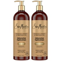 SheaMoisture Shampoo and Conditioner Manuka Honey and Mafura Oil 24 oz ea