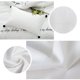 thumbnail image 5 of Paquete de 4 Protectores de Almohada con Cremallera de 20 X 26 X 4, Fundas de Almohada Premium de 400 Hilos, 100 % Algodón Egipcio, Estándar, con Cremallera Blanca, 5 of 6