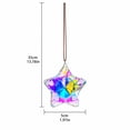 thumbnail image 2 of 6 Pack, Crystal Suncatchers for Windows 14 Inch Star Decorations Hanging Crystal Ornaments Iridescent Rainbow Decor for Christmas Tree Home Garden Party Decorations, 2026, 2 of 5