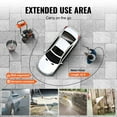 thumbnail image 6 of KFFKFF Gas-Powered Pressure Cleaner, 3500 PSI 2.6 GPM, Aluminum Pump Equipped Pressure Washer, Spray Gun and Extension Wand Included, Set of 5 Nozzles, Suitable for Vehicles, Fences, Residences, 6 of 9