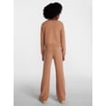 thumbnail image 3 of Weekend Academy Girls Boat Neck Sweater and Foldover Flare Pants Set, 2 Piece, Sizes 4-18, 3 of 4