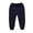 Navy, variant on Toddler Boys Girls Sweatpants Solid Color Casual Cotton Sports Jogger Pants Loungewear Athletic Trousers with Pockets Toddler Leggings Black 2Y