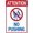 Warning Sign 2, variant on No Pets Except Service Dogs Sign - 8"x12" Premium Aluminum Yard Sign, Sun-Proof Rust-Free, Home Outdoor Pet Restriction Signage
