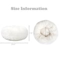 thumbnail image 2 of Donut Plush Pet Bed for Dogs & Cats Soft Warm Calming Bed Round Cuddler, 2 of 7