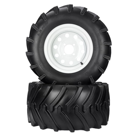 (2) Aggressive Tire Assemblies 24x12.00-12 Fits Exmark Toro Lazer Z 109-8972