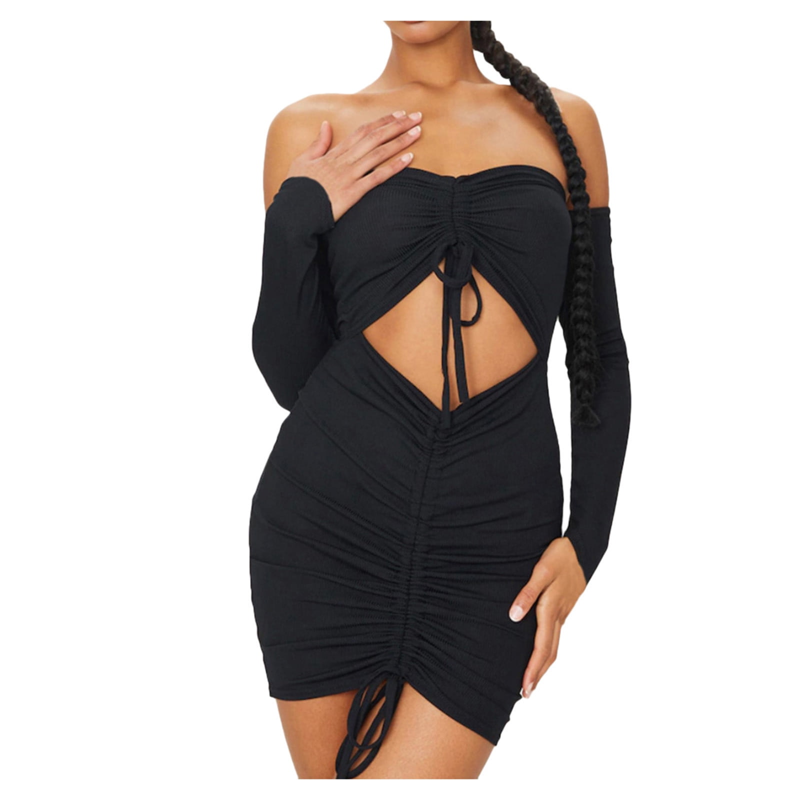 Rhinestone Fringe Dress