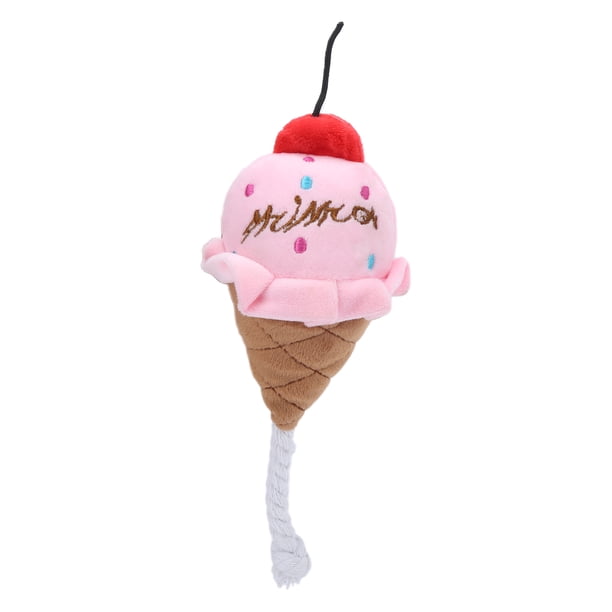Juguetes de peluche exprimibles, helado para mascotas, juguete de helado relleno de peluche, juguete de helado suave, estándares líderes en la industria Jadeshay A