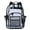 Black, variant on Inadays Waterproof Clear Backpack Heavy Duty PVC Transparent Large Capacity Backpack with Reinforced Strap for School, Work, Stadium, Travel, Security, Festival, College (Black)
