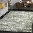 thumbnail image 2 of SAFAVIEH Tahoe Leann Distressed Shag Area Rug, Ivory/Green, 9' x 12', 2 of 8