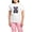 With Pink Camo Pant, variant on CafePress - Batty Bear Purple - Women's Short Sleeve Print T-Shirt and Pants Light Cotton Pajama Set
