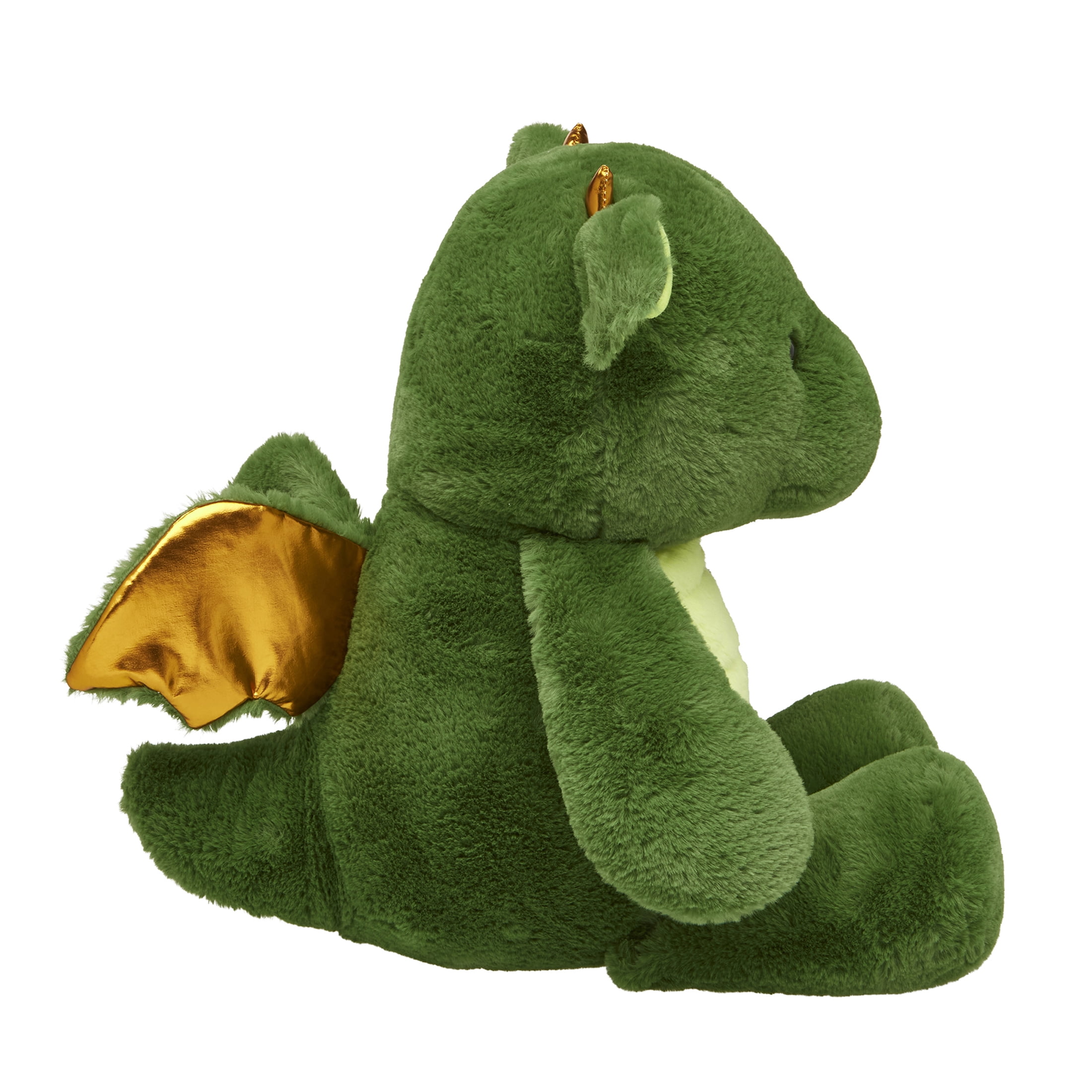 ButterLuvs Plush Dragon Stuffed Animal, 24 Inch Large Super Soft Green Cuddly Dragon
