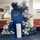 thumbnail image 4 of Globos de fiesta YMSZ azules y plateados, 67 unidades, 30 cm, para fiesta, 4 of 7