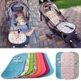 thumbnail image 4 of PEACNNG Universal Thickened Stroller Cotton Pad Baby Cushion Children's Dining Chair Trolley Baby Seat Rainbow Pad, 4 of 5