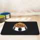 thumbnail image 4 of Alfombrilla antideslizante impermeable para cuencos de perros y gatos - Mantel individual duradero para comida, color negro, 4 of 8