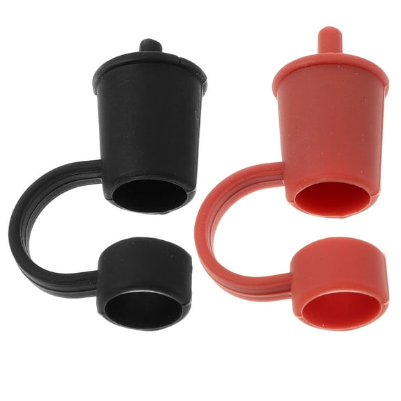 Minkissy cute straw topper Drinking Straws Toppers Plastic Dust-proof Young Adults Family 2Pcs