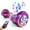 Purple, variant on SISIGAD Hoverboard with Music-Synced Bluetooth LED Lights 6.5" Certified Two Wheel Self Balancing Scooter
