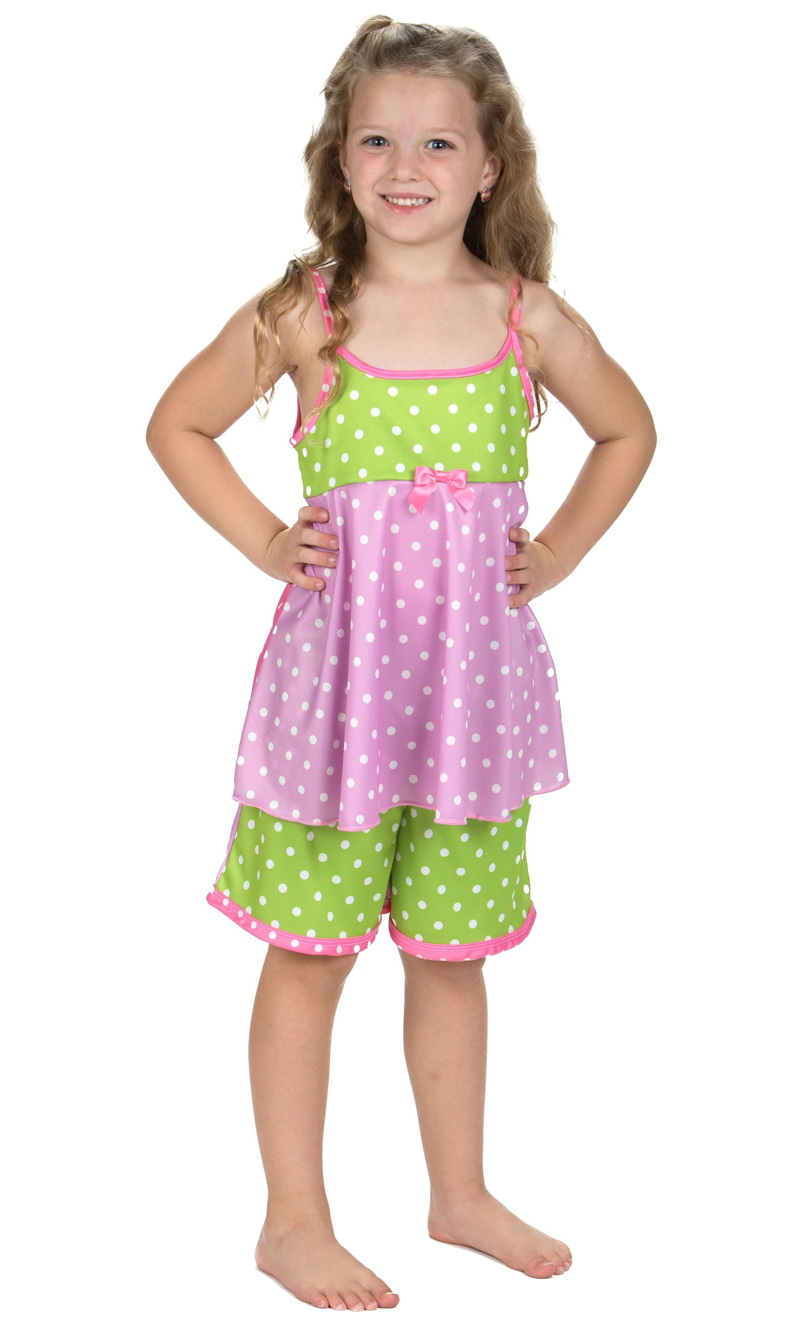 Fancy Girls Pajamas LAURA DARE 2T-14 Boutique Dots Flowers Ruffles Sleepwear