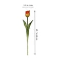 thumbnail image 2 of GOOHOCHY 4Ud Flores Artificiales Con Acabado Para De Restaurante, 2 of 6