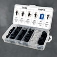 thumbnail image 6 of Car Push Type Bumper Fastener Kit 100PCS Assorted Color Plastic and Nylon Combination for Most Cars, 6 of 8