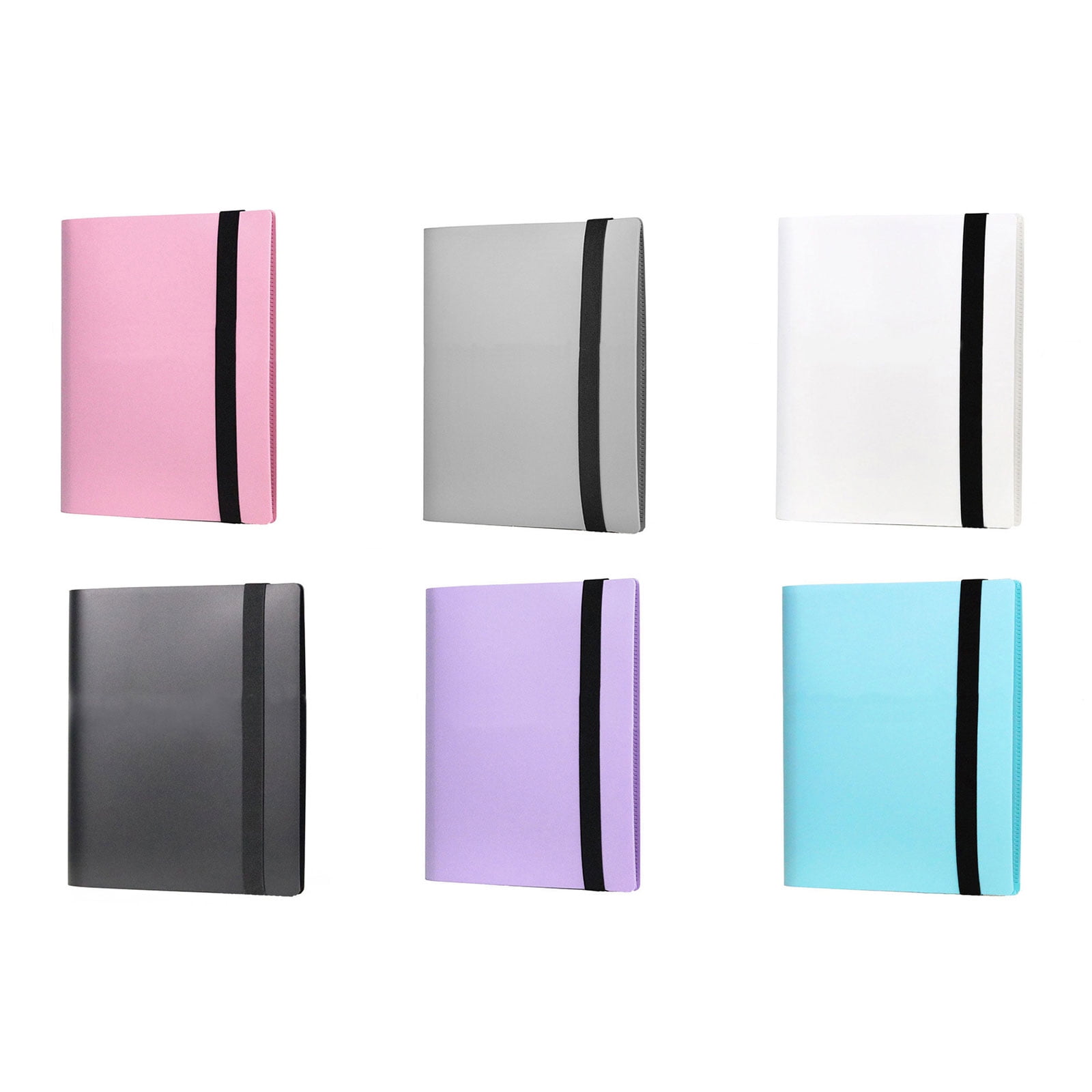 Card Binder 9 Pocket,Trading Card Binder with Card Display Design,360 Double Sided Pocket Collection Binder,Card Album