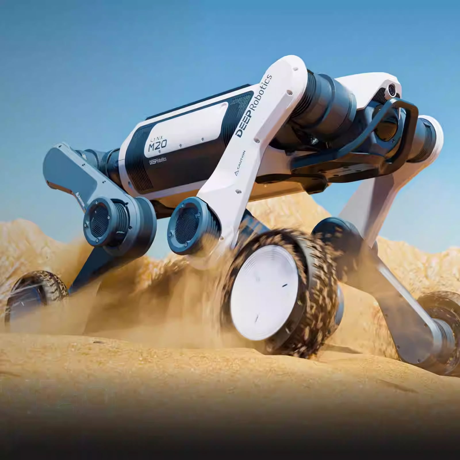 DEEP Robotics LYNX M20 Pro Robotic Quadruped – Supports Secondary Development, Industrial Robot Dog | Fit for Research, Education, Power Inspection, Emergency Rescue & Logistics