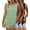Black-Burgundy-Green, variant on MOSHU 3 Pack Tank Tops for Women V Neck Sleeveless Women Shirts Flowy Loose Fit Tops Summer Outfits
