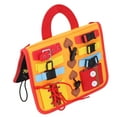 thumbnail image 4 of Kids Busy Board, Toddler Busy Board Felt Material Light Weight Multi Purpose With A Strap For Home, 4 of 8