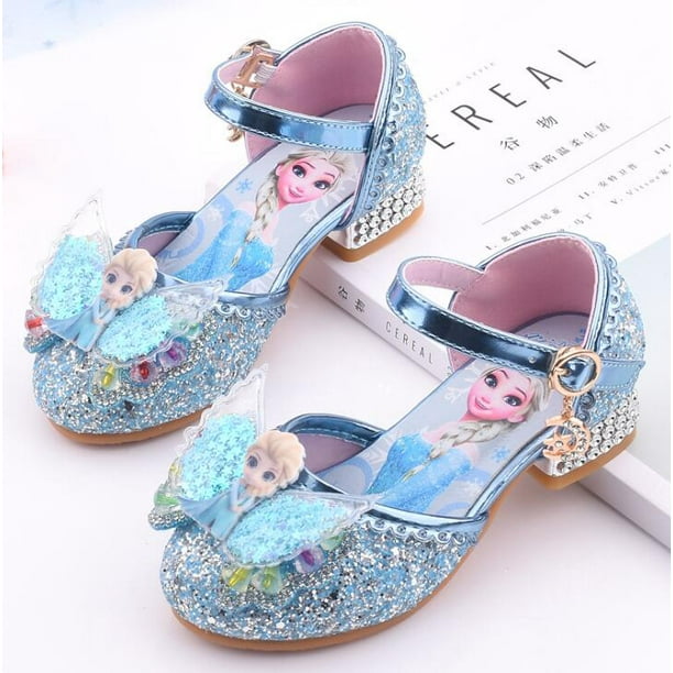regulate Pedicab Is Disney filles sandales reine des neiges 2 Elsa princesse chaussures petites  filles cristal chaussures enfants talons hauts défilé chaussures - Walmart. ca