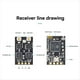 thumbnail image 5 of Receptor de Diversidad Super D ELRS ExpressLRS RX 2T con Antenas TCXO para Dron RC FPV de Alcance/Estilo Libre ELRS 2.4G, 5 of 5
