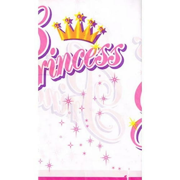 Various Princess Waterproof Plastic Tablecloth, Multicolor, Modern