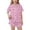 Pink, variant on Girls Summer 2 Piece Outfits Cute Floral Short Sleeve and Casual Shorts Kids Orange Size 12