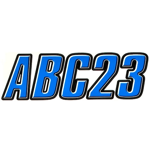 Hardline BLBLK800 Series 800 Registration Kit - Blue/Black with Bevel Outline