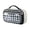Black, variant on Hyknon Magnetic Checkered Pencil Cases, Large Pencil Case Pouch with Transparent Lid, Multi Compartments Stationery Bag with Handheld, Multi-Functional Pen Bag for Office Travel Daily, Coffee