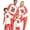 Baby, variant on Odeerbi Christmas Pajamas For Family Women Parent-child Warm Set Printed Home Wear Two-piece Mom Set Red