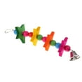 thumbnail image 1 of STARTIST Hanging Chew Toy Parrot Chewing Toy with a Bell Teeth Care Treat and Chew ##21, 1 of 7
