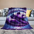 thumbnail image 2 of Orinice Fantasy Panda Futuristic Pod Warm Lightweight Blanket Soft Fleece Blankets All Seasons Throw Blanket for Bed Couch Sofa Office Decor Gifts 60x80in, 2 of 6