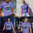 thumbnail image 3 of Greenyef Graphics I Paused My Game to Be Here Video Gamer Gift for Men Teenagers Gaming Funny Graphic T-Shirt Style-28 (Violet, Medium), 3 of 6