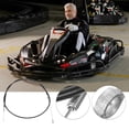 thumbnail image 3 of Go Kart Throttle Cable 1Pack for Professionals Diy Installation Replacement Part, 3 of 9