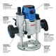 thumbnail image 2 of Enrutador con base de inmersión BOSCH MRP23EVS 120 V 2.3 HP 15 A, 2 of 9